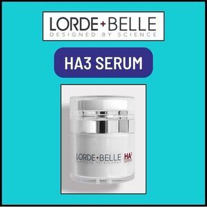 NIB Lorde + Belle HA3 Serum - Hyaluronic Acid - 1 oz - MSRP $69